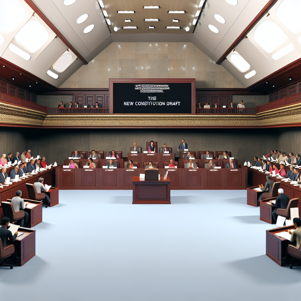 Yeni Anayasa Taslağı Meclis Gündeminde